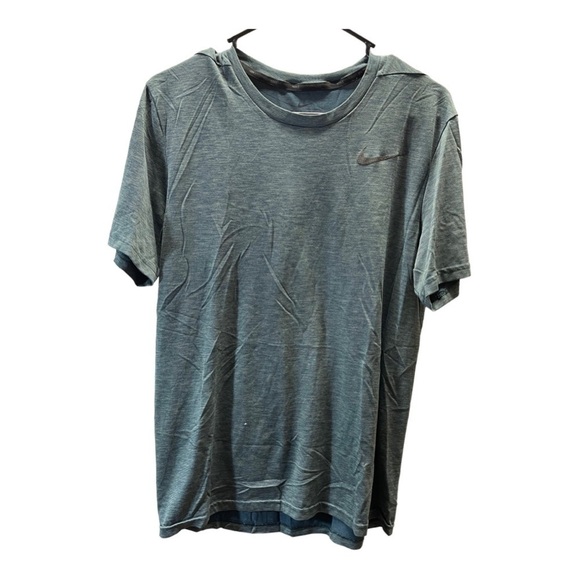 𝅺NIKE DRIFIT GREEN RUNNING TEE SIZE SMALL - Picture 1 of 2